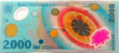 Bancnota 2000 lei (ECLIPSA) - ROMANIA, anul 1999 *cod 201 a.UNC foto