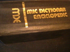 MIC DICTIONAR ENCICLOPEDIC ROMAN-EDITIA-II-1851-PG-A 4- foto