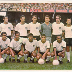 Foto veche(anii`60)-echipa de fotbal ATLETICO MINEIRO (BRAZILIA)