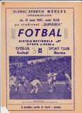 Program meci fotbal OTELUL GALATI - SC BACAU 18.06.1987