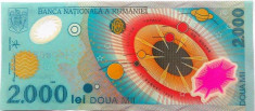 Bancnota 2000 lei (ECLIPSA) - ROMANIA, anul 1999 *cod 200 a.UNC foto