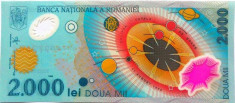 Bancnota 2000 lei (ECLIPSA) - ROMANIA, anul 1999 *cod 204 a.UNC foto