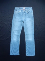 Blugi Tommy Hilfiger Denim Neo Flare Streaky Stretch; 27/34, vezi dim.; ca noi foto