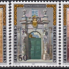 Lichtenstein 1987 - Palatul orasului ,cat.nr.869 neuzat,perfecta stare