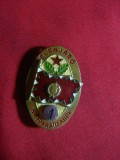 Insigna Lider Echipa Militara cl.I Ungaria , metal si email ,h= 4 cm