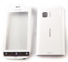 Carcasa Nokia C5-03 Originala Swap 2 Piese Alba foto