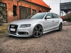 Prelungire spoiler bara fata Audi A4 B8 8K S line RS4 S4 ver1 foto