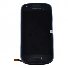 Display Samsung I8190 Galaxy S3 Mini Cu TouchScreen Si Geam Original Albastru foto