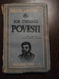ION CREANGA - Povesti - editiea III -a, Editura Nationala Mecu, 1947, 277 p., Alta editura