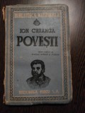 ION CREANGA - Povesti - editiea III -a, Editura Nationala Mecu, 1947, 277 p., Alta editura