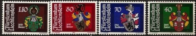 Lichtenstein 1982 - STEME, cat.nr.734-7 neuzat,perfecta stare foto