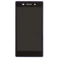 Display Cu Touchscreen Si Rama Sony Xperia Z1 L39h C6903 Honami Original Violet/Purple foto