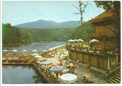 @carte postala(ilustrata)-MURES-Sovata -Strandul foto