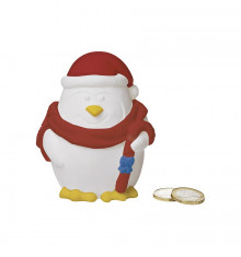 Pusculita pinguin cu set de acuarele CDT-CX1397-06 foto