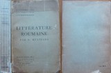Cumpara ieftin B. Munteano , Literatura romana , Paris , 1938 , Editia Sagittaire