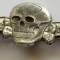 r052 GERMANIA WW2 INSIGNA OFITER WAFFEN TOTENKOPF