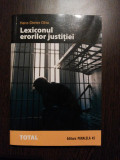 LEXICONUL ERORILOR JUSTITIEI - Hans-Diter Otto - Editura Paralela 45, 2008, 374p, Alta editura