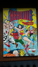 Hercule avec Wonder woman #2 1983 (Flash DC) benzi desenate comic book / WADDER foto