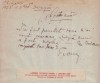 1925 Hartie cu antet Libraria Nationala Marin T. Dimitriu din Husi, semnatura