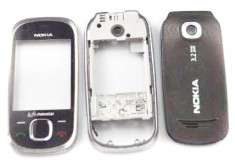 Carcasa Nokia 7230 Originala 3 Piese Swap Neagra foto