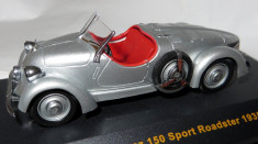 RAR! IXO Museum Mercedes 150 sport roadster 1935 1:43 foto