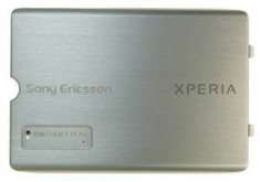 Capac Baterie Original Sony Ericsson Xperia X1 Argintiu foto