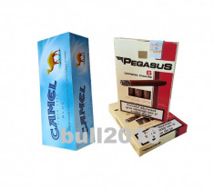 2 x tigari de foi Pegasus 110g tutun + tuburi, filtre Camel cu carbon foto