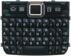 Nokia E71 Tastatura Originala Neagra Swap foto