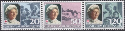 Lichtenstein 1985 - cat.nr.816-8 neuzat,perfecta stare(z) foto
