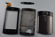 Carcasa Acer Liquid mt Cu TouchScreen Originala Swap 4 Piese Neagra foto