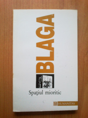 n3 Lucian Blaga - Spatiul mioritic foto