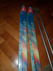 SKI-uri Atomic Twincap 184 cm + bete foto