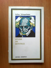 n3 Studii De Estetica - Arthur Schopenhauer foto