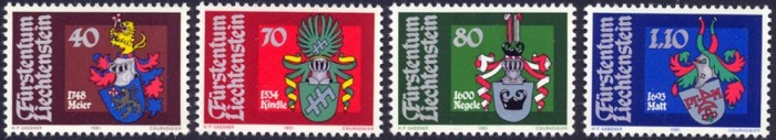 C5145 - Lichtenstein 1981 - cat.nr.707-10 neuzat,perfecta stare