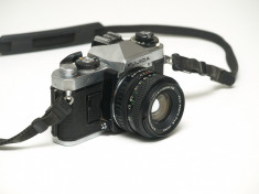 Fujica AX-1 plus obiectiv 50mm f1,9 Fujinon-X foto
