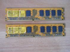 Kit Dual Channel Memorie Ram Zeppelin 4 GB (2X2) 800 Mhz DDR2 Desktop. foto