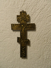 CRUCE CRUCIFIX BRONZ foto