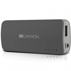 Baterie externa Canyon CNE-CPB44DG 4400 mAh , USB , Gri foto