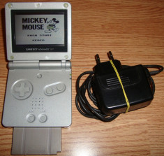 Nintendo Gameboy Advance SP + 12 jocuri foto