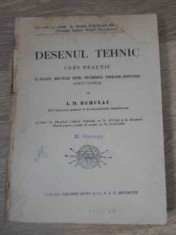 Desenul Tehnic Curs Practic (coperti Lipsa) - I.d. Bubulac ,391413 foto