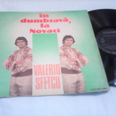 DISC VINIL LP VALERIU SFETCU-IN DUMBRAVA,LA NOVACI EPE 02084