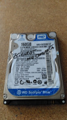 HDD LAPTOP WESTERN DIGITAL S-ATA 2.5&amp;quot; 160GB WD1600BEVT DEFECT foto