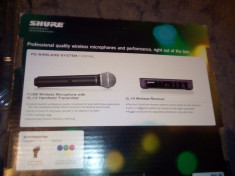 Microfon wireless Shure PG58 foto