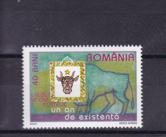 ROMANIA 2005 , LP 1695 , 1 AN EXISTENTA MUZEUL NAT. FILATELIC SERIE MNH foto