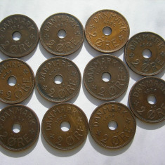 MONEDE 2 ORE LOT 11 BUC. 1927,1928,1929,1930,1931,1934,1935,1937,1938,1939,1940.