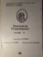 Anatomia Trunchiului Vol.ii - Mircea Chiriac Mircea Zamfir Dan Antohe ,391542 foto