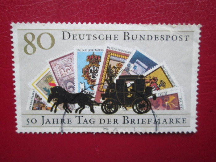 TIMBRE GERMANIA SERIE STAMPILATA