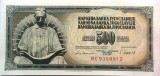 Cumpara ieftin Bancnota 500 Dinari - RSF Yugoslavia, anul 1982 * cod 232 = UNC