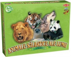 Joc Educativ - Animale Salbatice ale Lumii foto