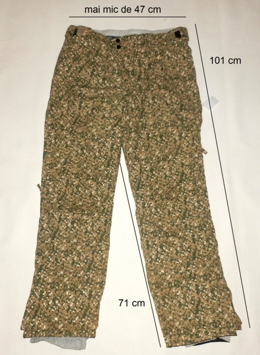 Pantaloni ski snowboard GIMIK 3000mm, ventilatii ca noi (M) cod-174045 foto mare Pantaloni ski snowboard GIMIK 3000mm, ventilatii ca noi (M) cod-174045 foto mare